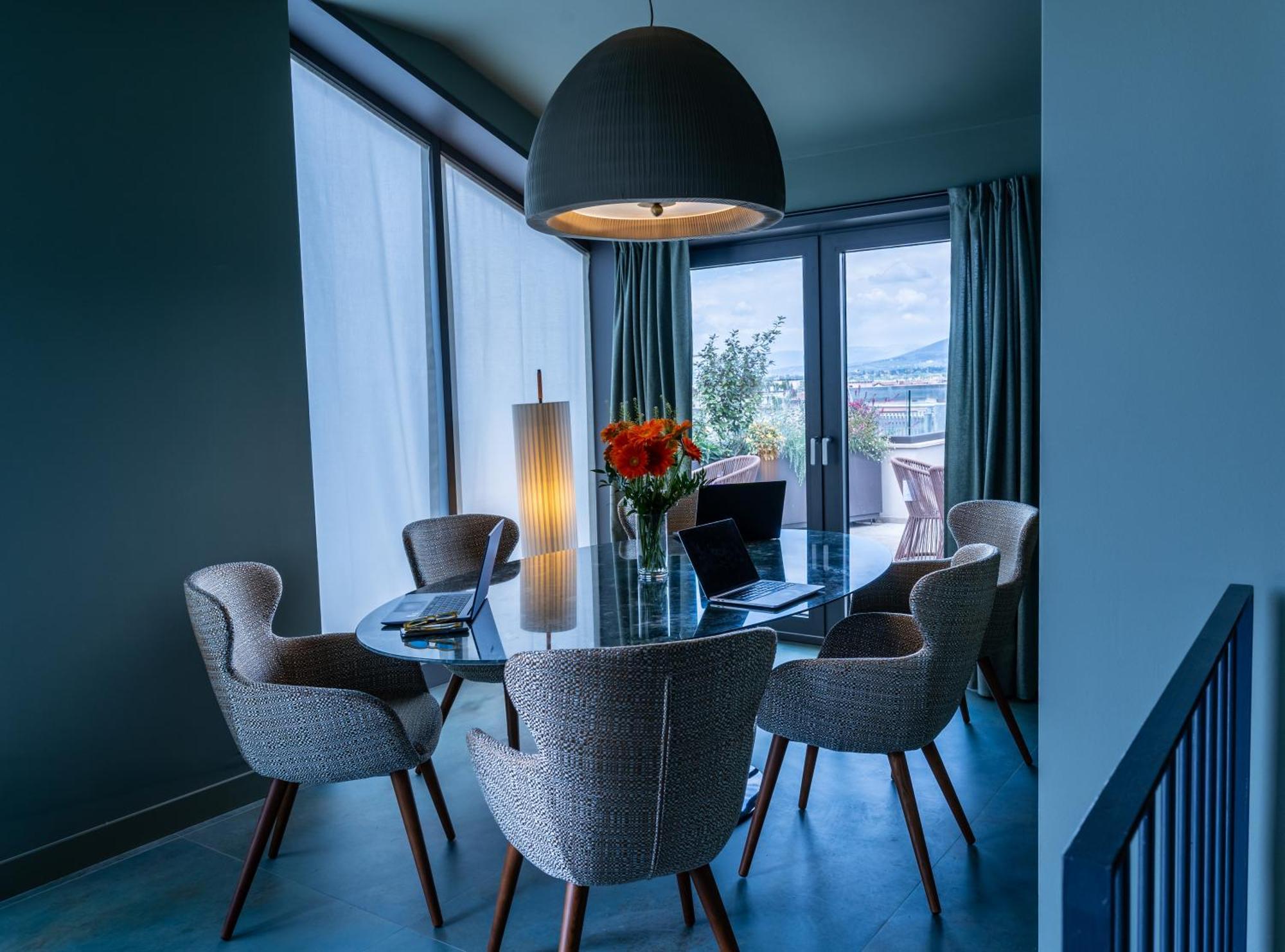 Columbus Urban Resort Флоренція Екстер'єр фото Dining room