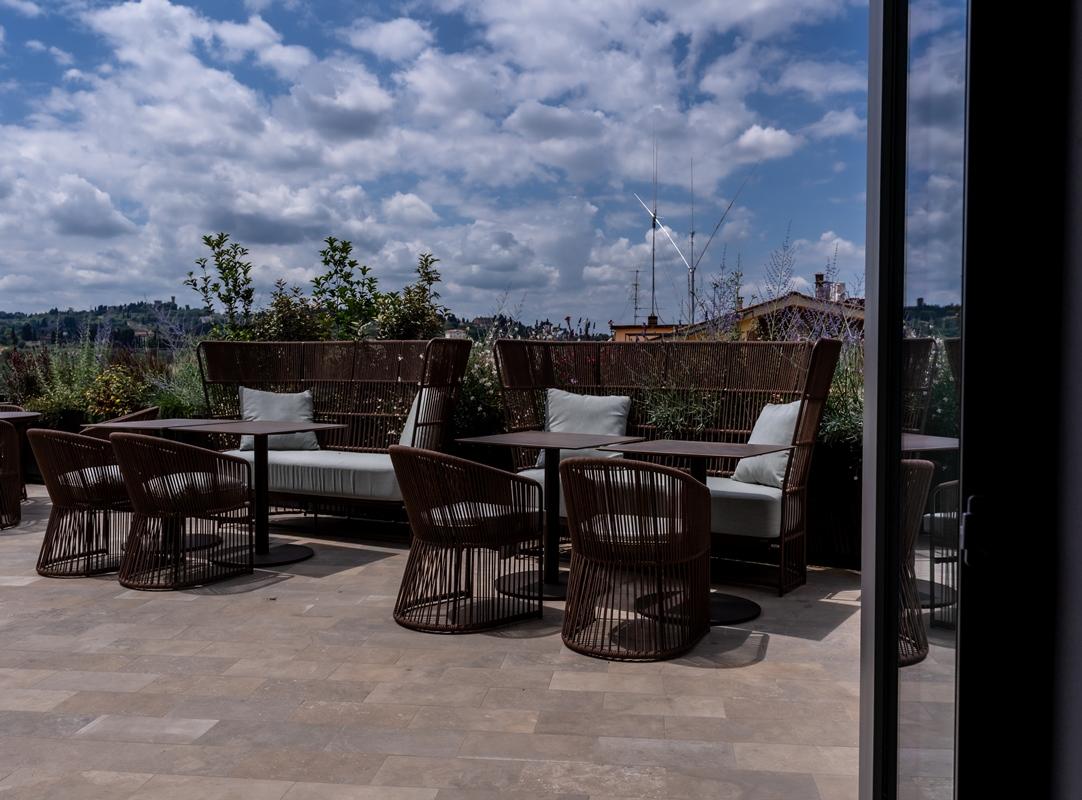 Columbus Urban Resort Флоренція Екстер'єр фото Rooftop terrace
